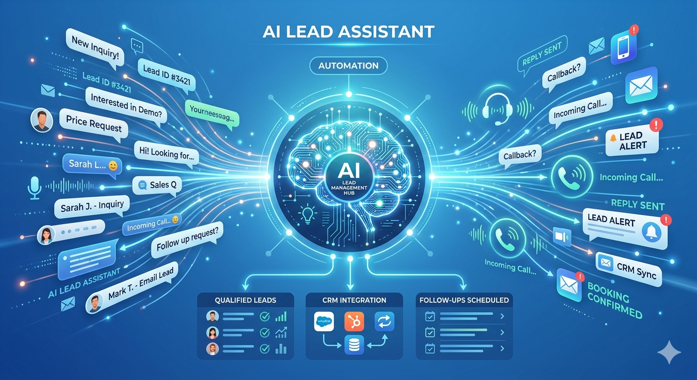 AI automation dashboard
